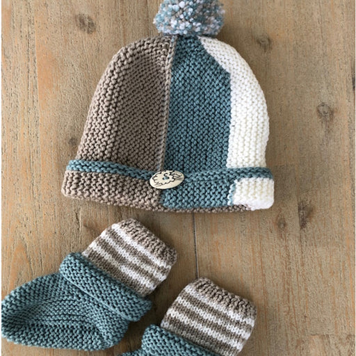 Vertical Beanie and Booties