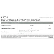 Pram Blanket Requirements