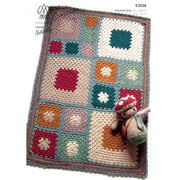 Granny Square Pram Blanket and Doll