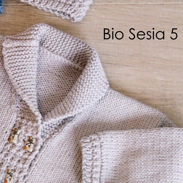 Shawl Jacket and Hat in Bio Bimbo