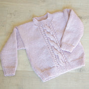 Cable Panel Sweater