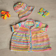 Short Sleeve Dress and Sunhat