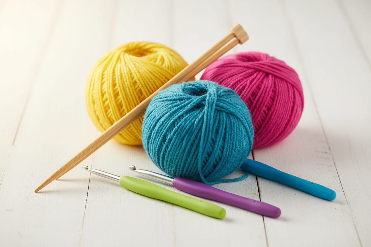 Knitting and crochet classes