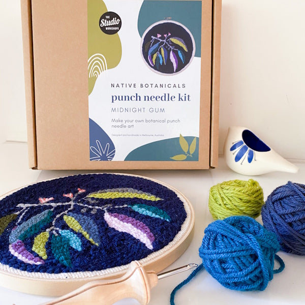 Native Botanical Punch Needle Kit