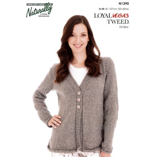 Jacket with Rolled Edge