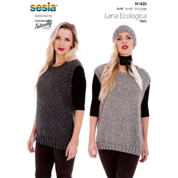 Sleevesless Pullover and Hat