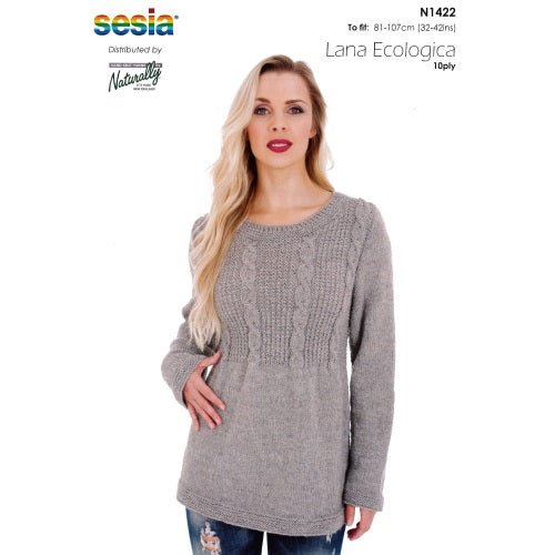 Cabled Yoke Sweater