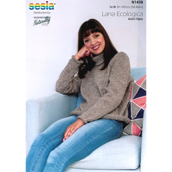 Rolled  Edges Sweater