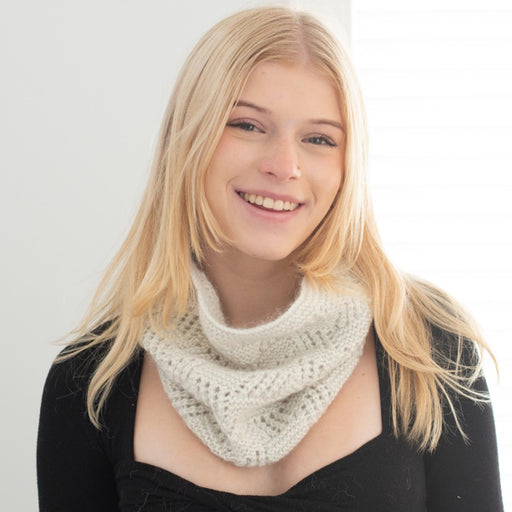 Tilted Blocks Neck Warmer