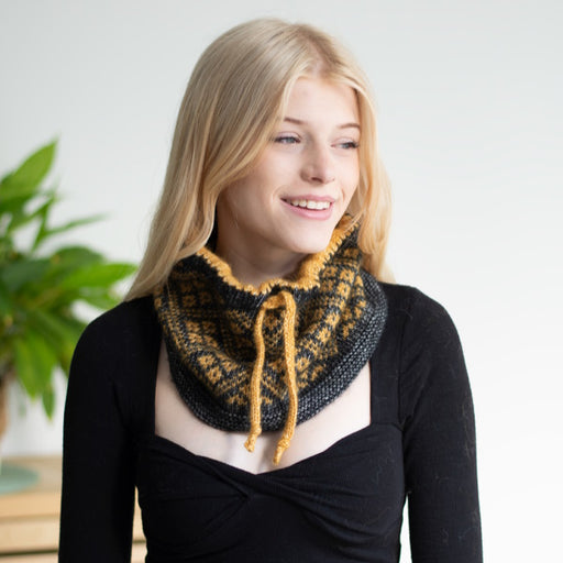 Fairisle Drawstring Cowl