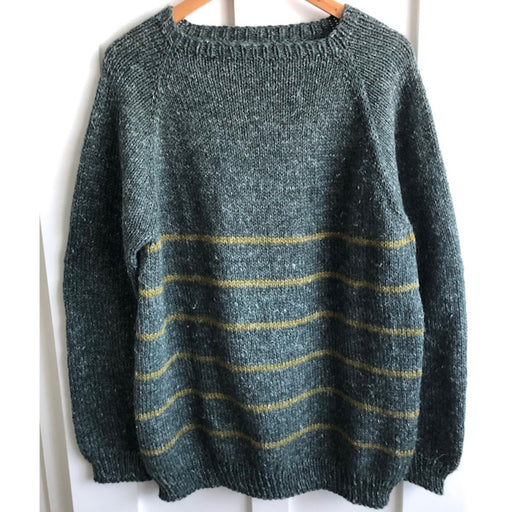 Top Down Striped Jumper