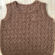 Vest with All Over Lace