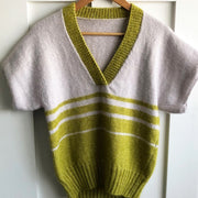 V Neck Short Sleeve Vest