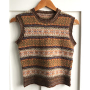 Fair Isle Crew Neck Vest