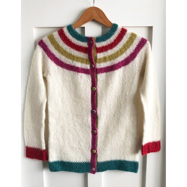 Top Down Simple Stripes Cardigan