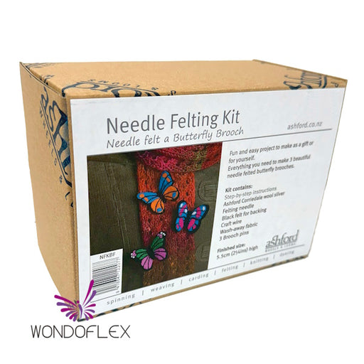 Needle Felting Kit - Butterflies