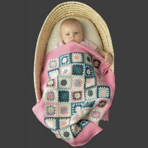 Style 1 Pram Blanket Pinks
