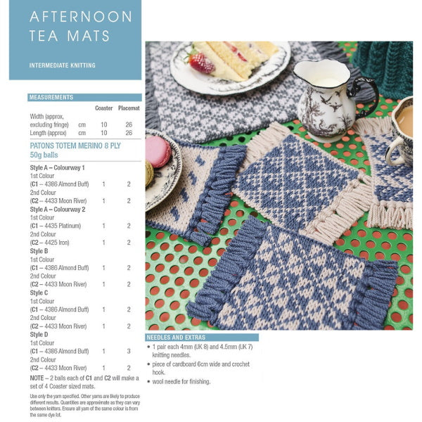Afternoon Tea Mats