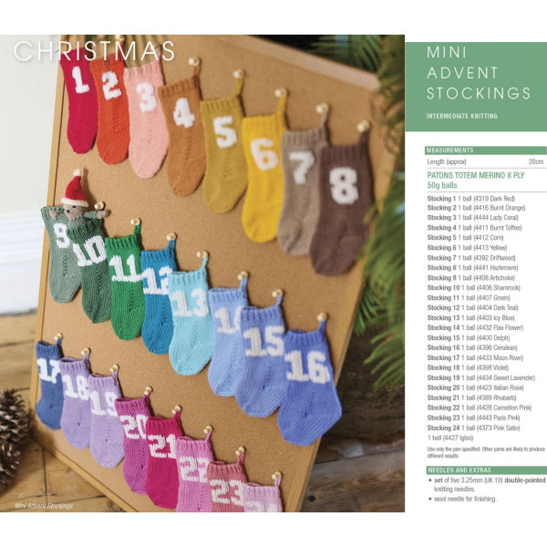 Mini Advent Stockings
