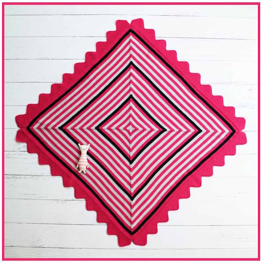 Quadrille Baby Blanket