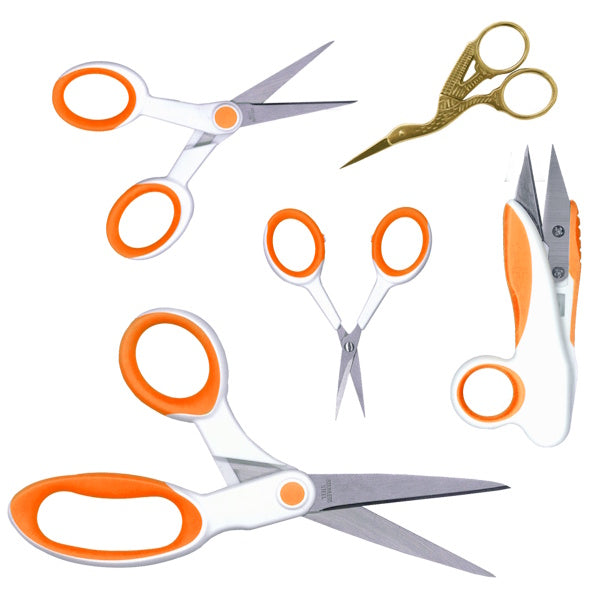 Sewing scissors - set of 5