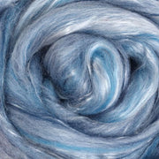 Merino Silk Slivers - Skyscape