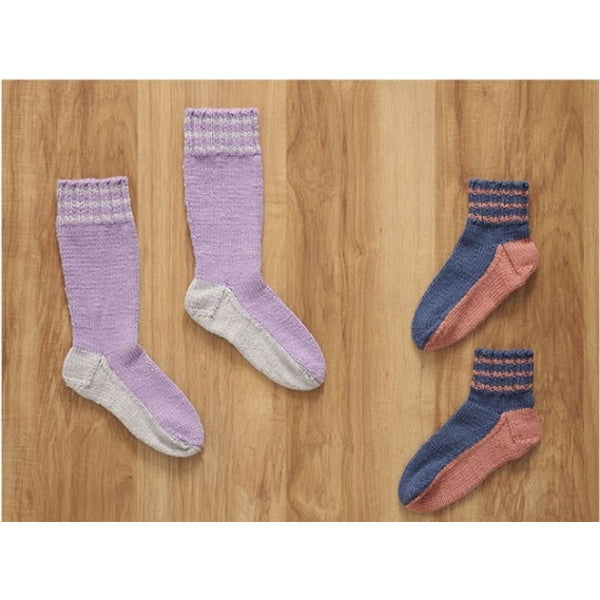 Straight Needle Socks