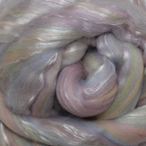 Merino Silk Slivers - Sorbet