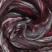 Merino Silk Slivers - Storm