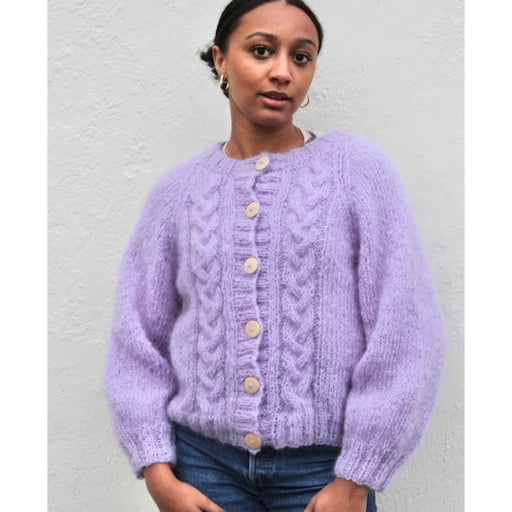 Hannah Iris Mohair Cardigan