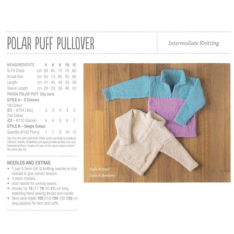 Polar Puff Pullover