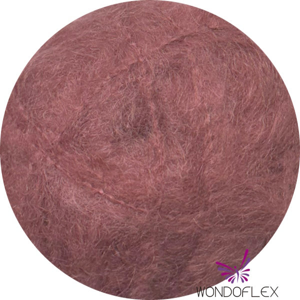Brushed Mohair - Vintage Rose