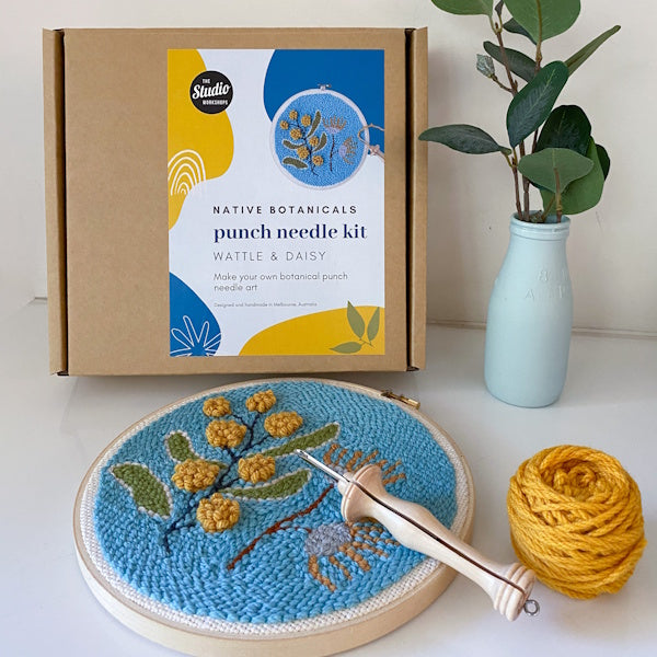 Native Botanical Punch Needle Kit