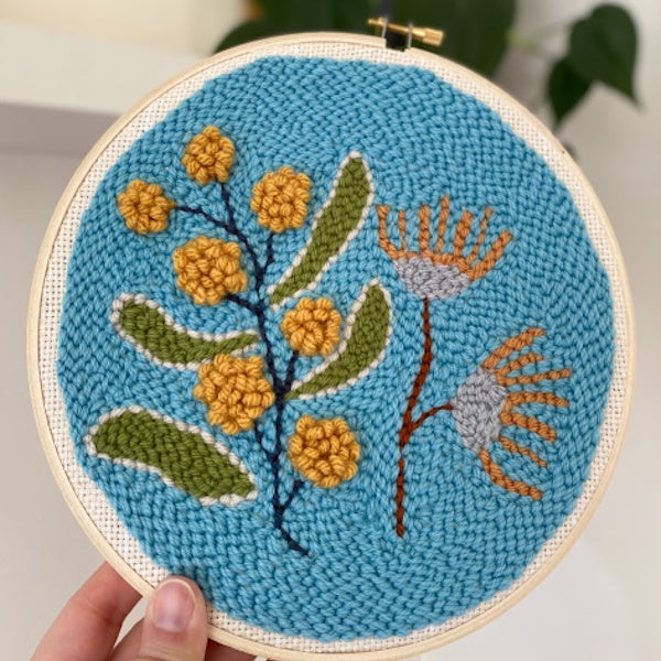 Native Botanical Punch Needle Kit